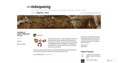 Desktop Screenshot of masquesig.com